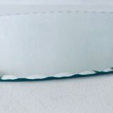 Oval beveled mirror 50x25cm