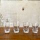 Lot de 8 verres à eau Daum modèle Sorcy