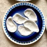 Porcelain oyster plates