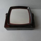 Lucite magnifying mirror from the 70s