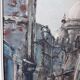 Painting table Montmartre Paris Raymond Besse