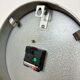 Grey Industrial Factory Wall Clock from AEG, 1960s