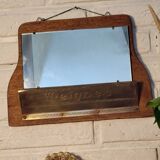 Vintage comb mirror
