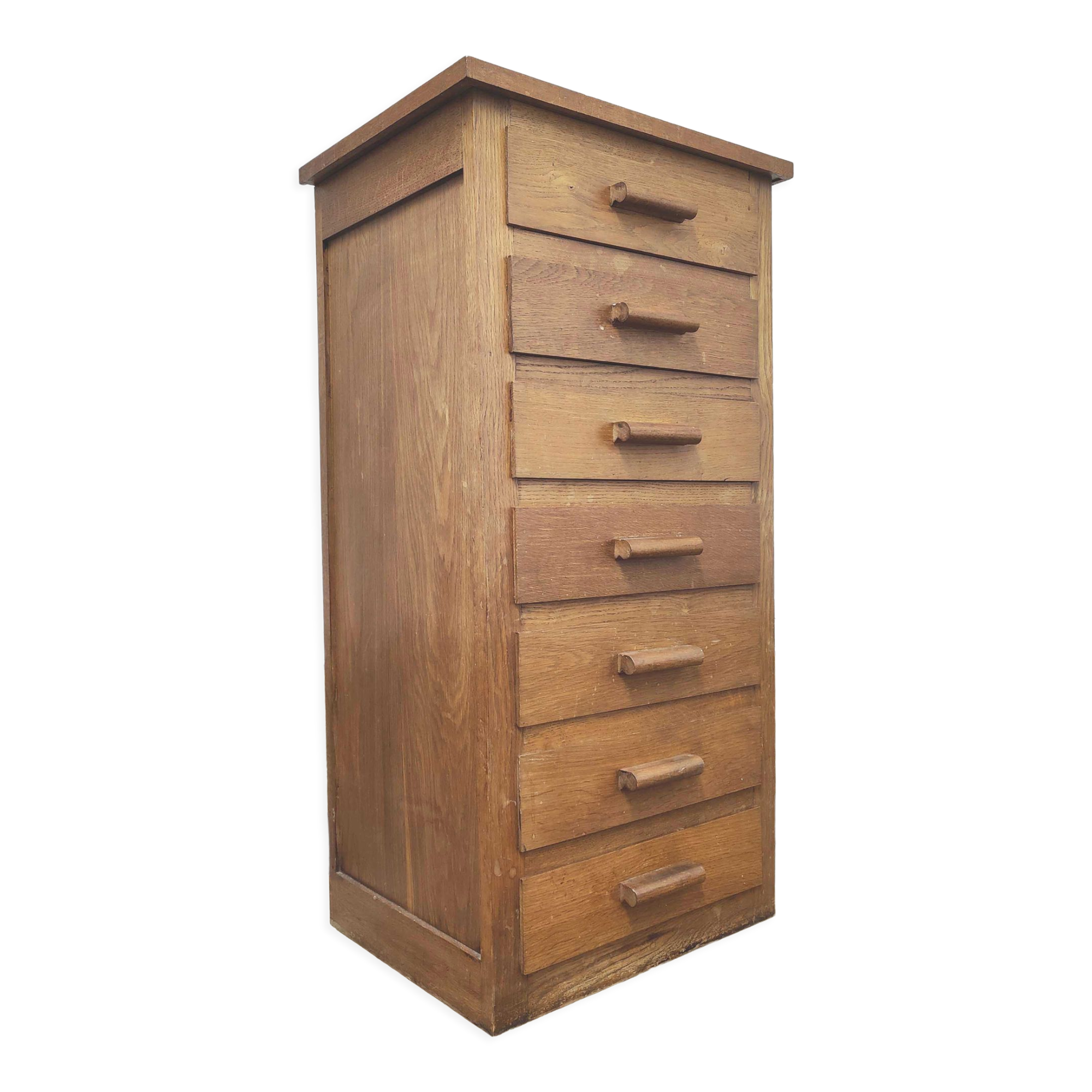 Trade furniture 7 drawers 40s wood oak