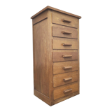 Trade furniture 7 drawers 40s wood oak
