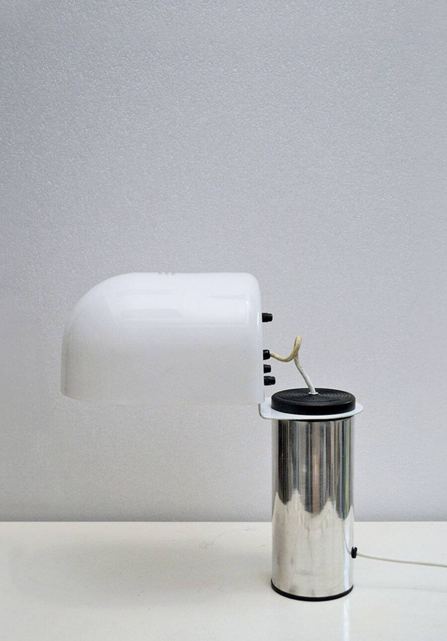 Ezio Didone table lamp production Valenti 1970s