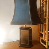 Asian-inspired black lamp