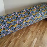 Large Bench upholstered wax fabrics