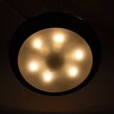 Art Deco UFO chandelier by Josef Hůrka for Napako, 1930s