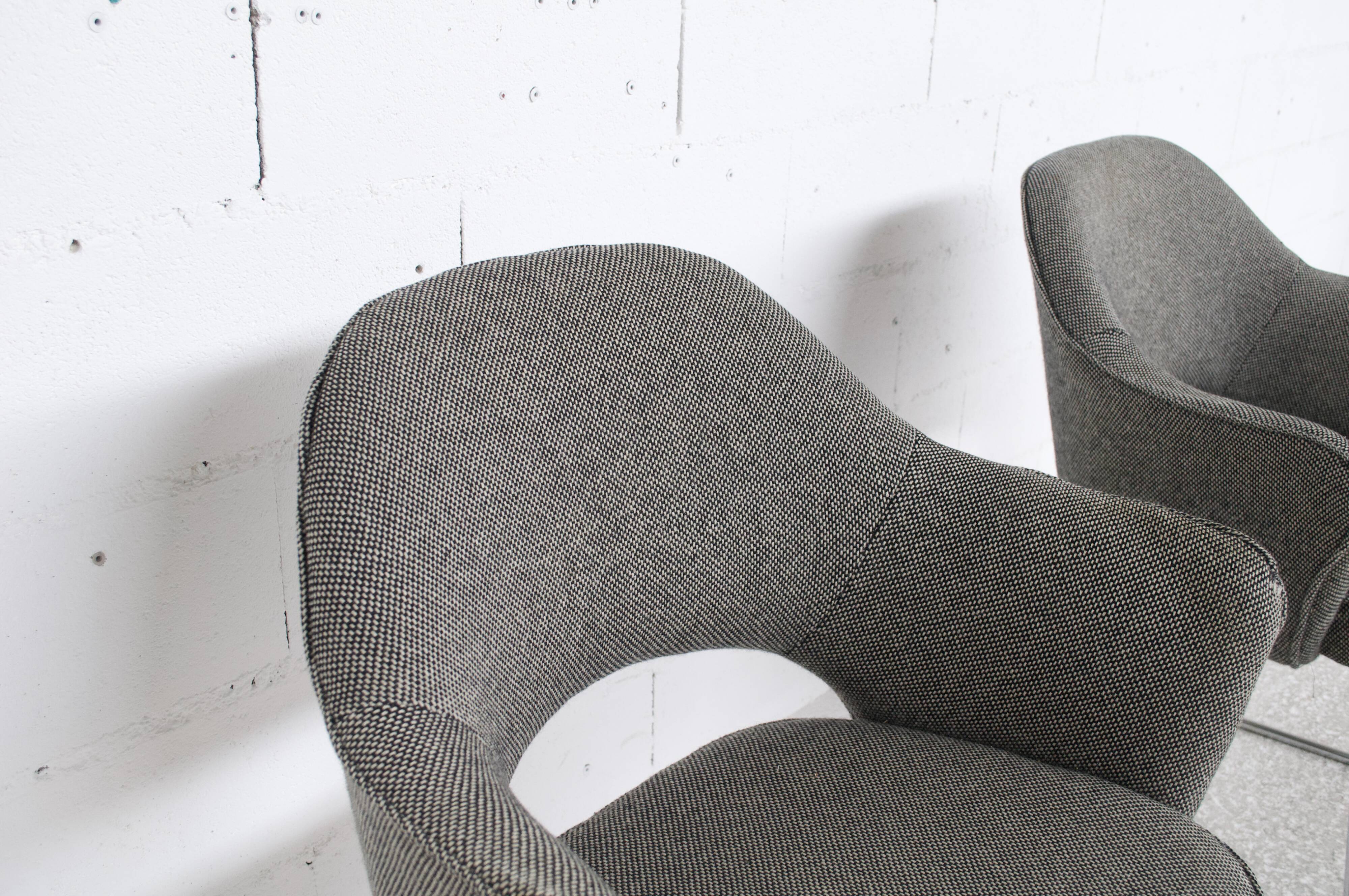 4 armchairs Knoll International 60's Eero Saarinen