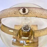 Applique ou lampe de table en or Preciosa / Kamenický Šenov, années 1970