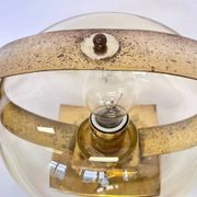 Preciosa gold wall lamp or table lamp / Kamenický Šenov, 1970s