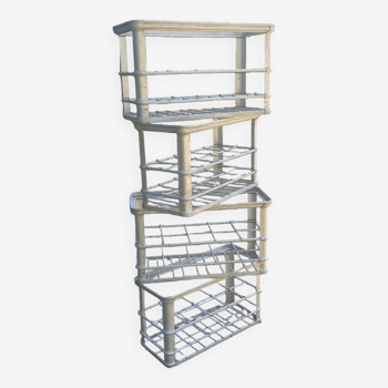 Stackable metal lockers