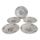 Lot de 5 assiettes creuses "oiseau de paradis" Sarreguemines