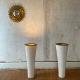 Floor lamps "flambeau", kaoyi flacha, japan 1980