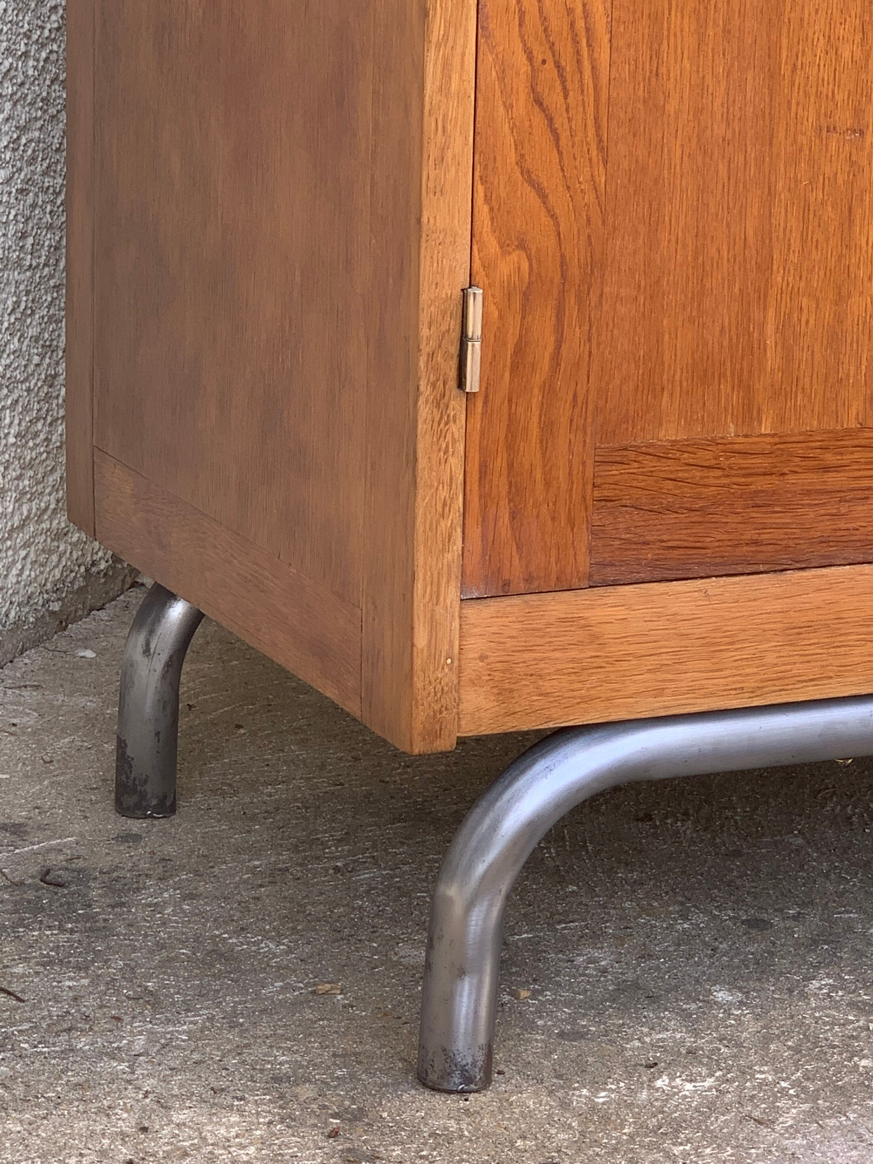 Glass cabinet from a primary school, 1950.
