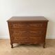 Louis XV style wooden chest of drawers with 3 drawers