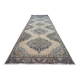 Vintage Turkish hallway rug 113x388 cm