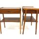 2 Scandinavian teak bedside tables, Sweden, 1960