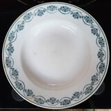 Set of 5 Terre de Fer plates 1900 Wilbur and St Amand