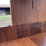 Solid oak library