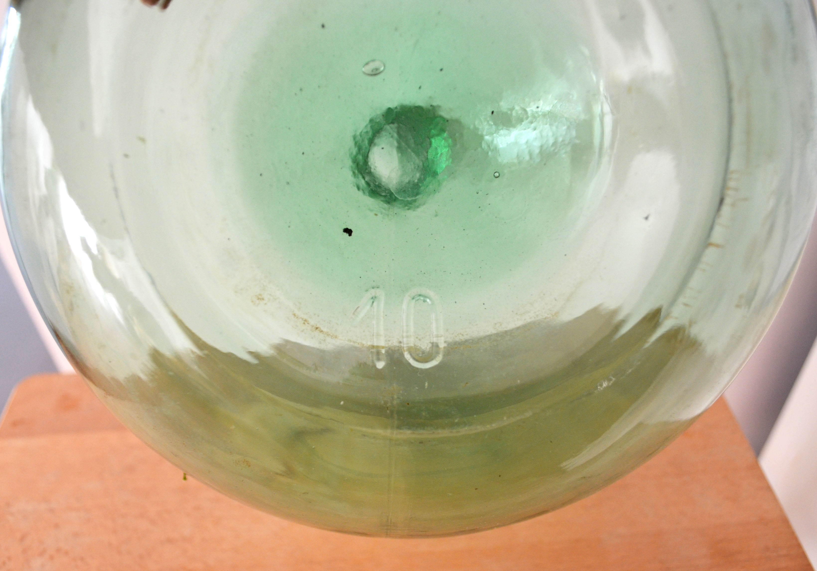 Demijohn 10 l green