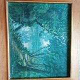 Landscape painting oil