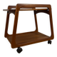 Mid-century modern service trolley in teak – Scandinavian design, 1960s