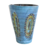 Large ceramic vase of Vallauris by Jean de Lespinasse 1960s