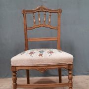 Upholstered low chair