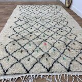 Handmade Moroccan Berber rug 245 X 148 CM