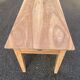 Renovated farmhouse table in solid oak from the 18th century with drawer, 150cm.