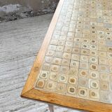 Scandinavian oak and ceramic table