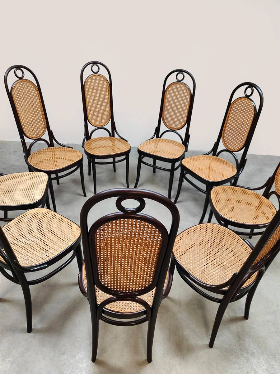 Vintage design dining chairs Thonet 1970’s