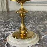 Pair of onyx and gilt bronze cups circa 1880