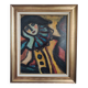 Oil on panel by Demianoff, the harlequin