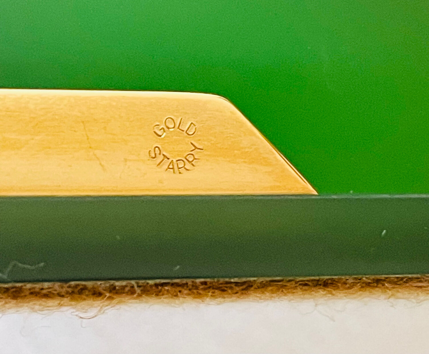 Mail rack tortoiseshell gold starry