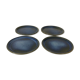 Set of 4 sandstone plates from Puisaye Poterie Nault