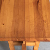 Dining set of 3 in solid oregon pine