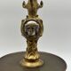 Pair of gilt bronze candlesticks by Cailleux - Barbedienne