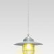 Classic Zinc pendant barn lamp large