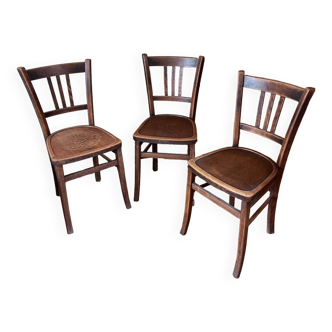 Chaises bistrot année 1950