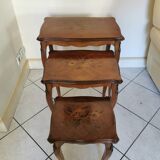 Louis XV style nesting tables