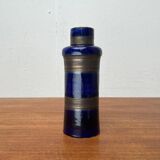 Mid-century German studio pottery bottle vase with lid by Cornelsen Kindermann, 1960s.