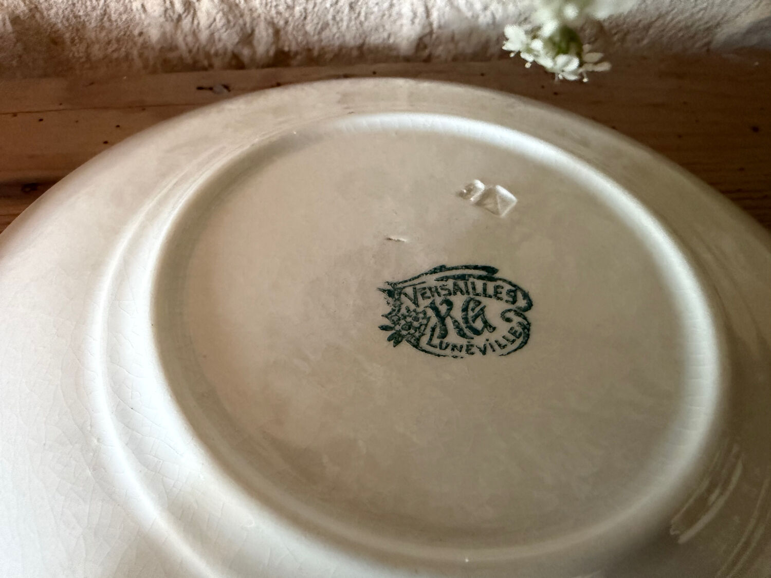Dessert plates Luneville model Versailles