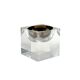 Space age clear lucite ashtray, Italy 1970s