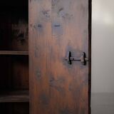 Bonnetière alpine en sapin – Piémont, XVIIIᵉ siècle, art populaire