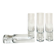 Set de quatre verres à liqueur