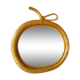 Miroir pomme vintage 33x33xm