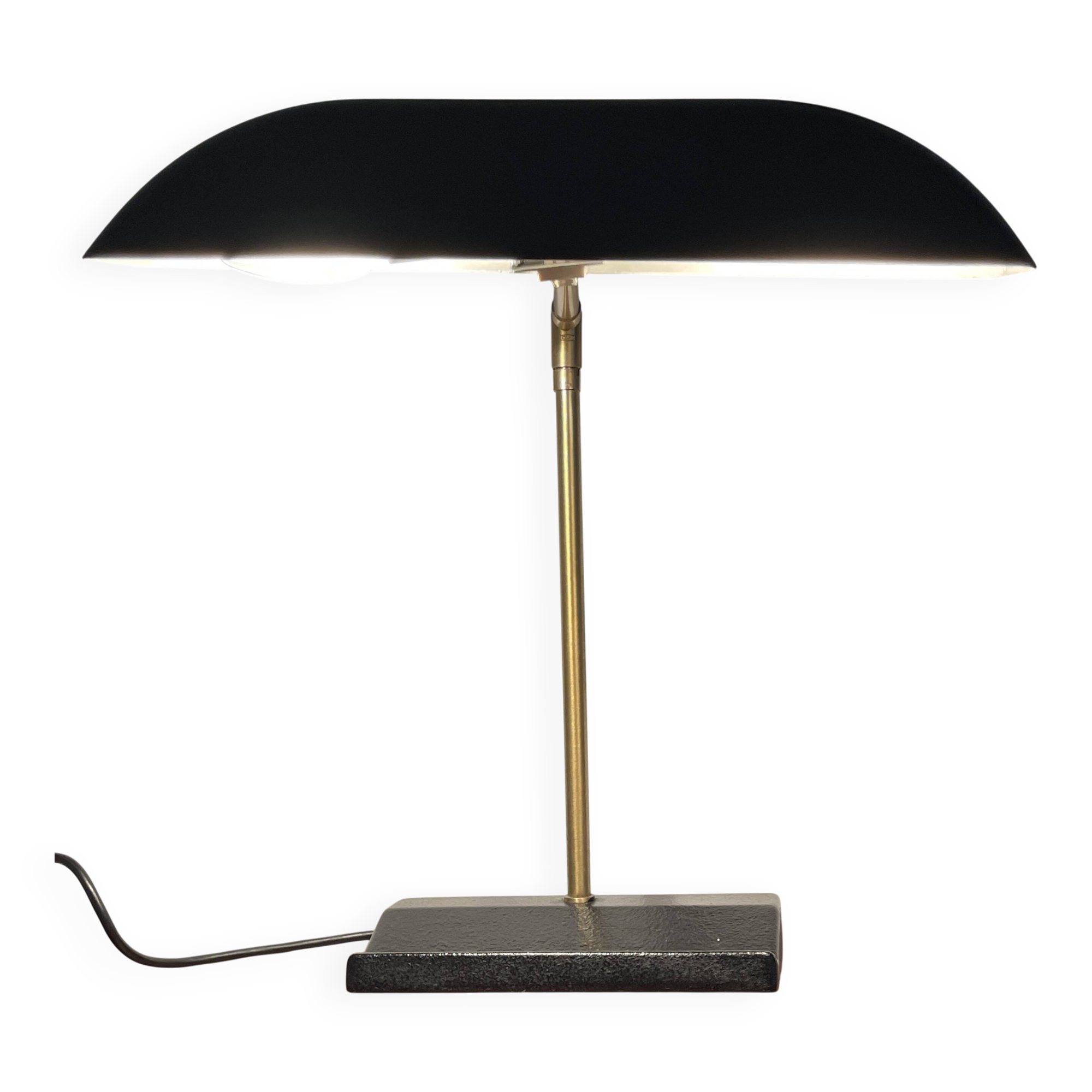 Designer desk lamp, Egon Hillebrand for OMI